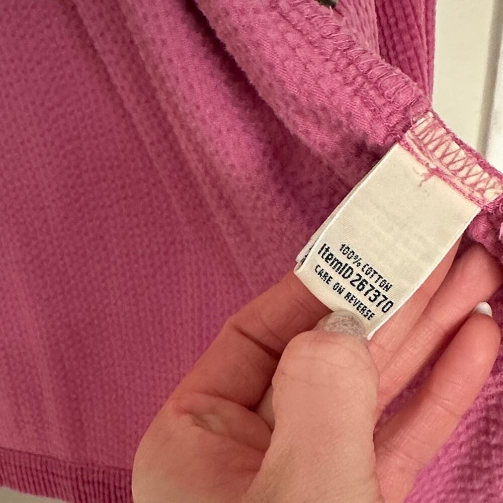 L.L. Bean Women's Vibrant Pink Corduroy Utility Jacket - Picture 5 of 6